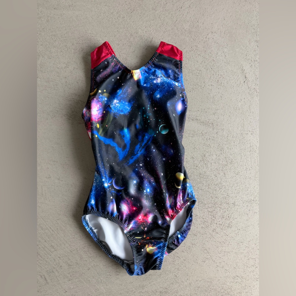 Galaxy Print Leotard